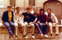 当時のバイク仲間たち。