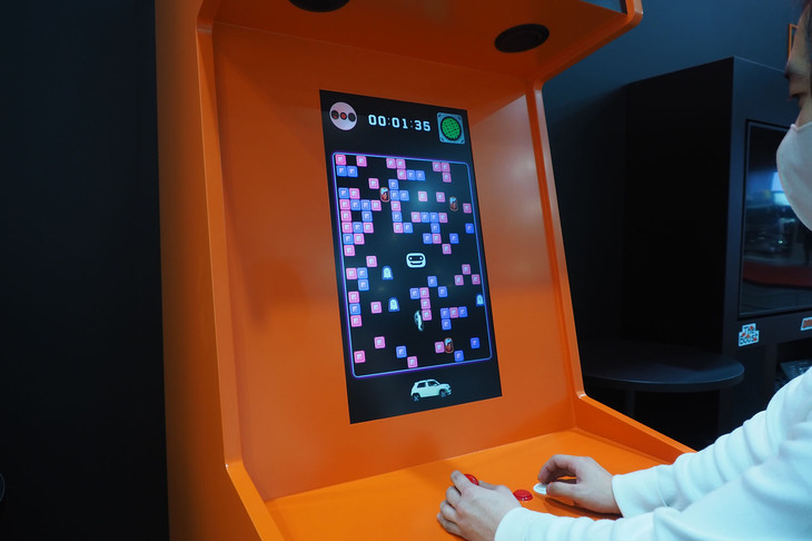 ヒョンデブースの様子。