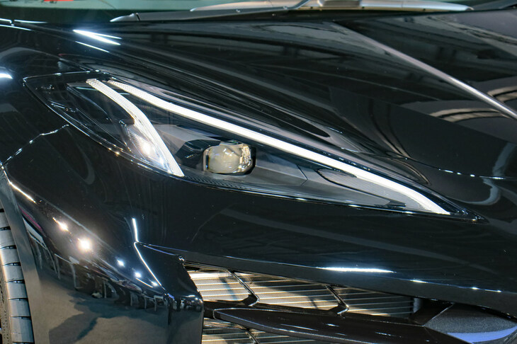 シボレー・コルベットZ06（ヘッドランプ）