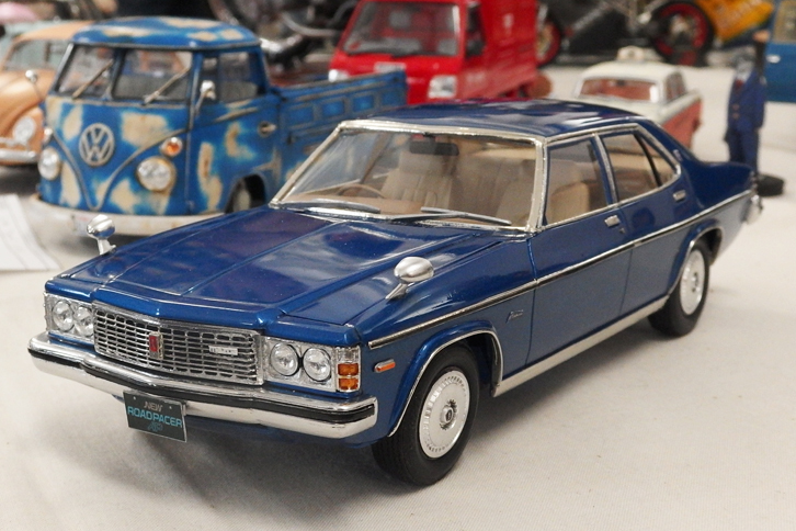 マツダつながりで、次は著名なプロモデラー氏がスクラッチした1/24「マツダ・ロードペーサー」。実は世に出なかった幻のキットがあり、それを組み立てた……と言われたら、信じてしまいそうな仕上がりだ。