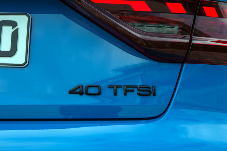 今回の試乗車は、2リッターターボエンジンを搭載した日本未導入のモデル「40 TFSI」の、初版限定モデル「エディション1」だった。