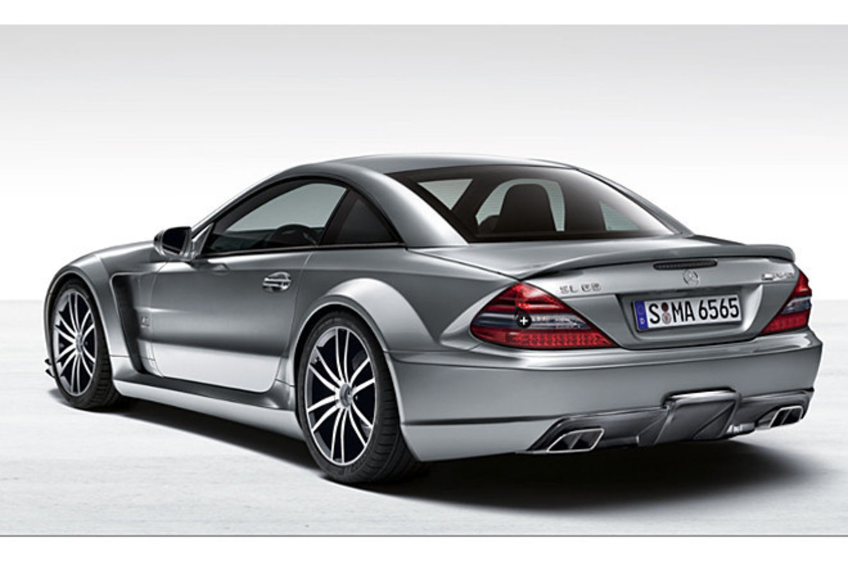 メルセデスのスペシャルモデル「SL65 AMGブラックシリーズ」が日本上陸