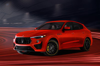 「レヴァンテFトリブート」。ボディーカラーは「ロッソ・トリブート」。