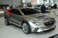 「SUBARU DESIGN MUSEUM」の会場から