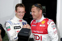 “Mr.ルマン”ことT・クリステンセン（写真右）とセバスチャン・ボルデーの、貴重な（？）2ショット。