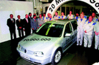 VWゴルフ、2000万台突破！の画像