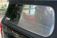 結果は一目瞭然。ミクロな凸凹を埋めて光の乱反射を抑えることで透明度がアップするらしい。