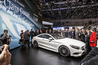 メルセデス・ベンツ・ブースの様子。