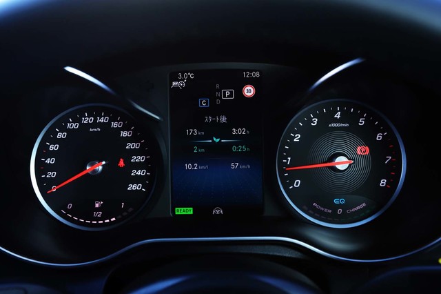 ベンツ―107-500SLコンビネーションメーター