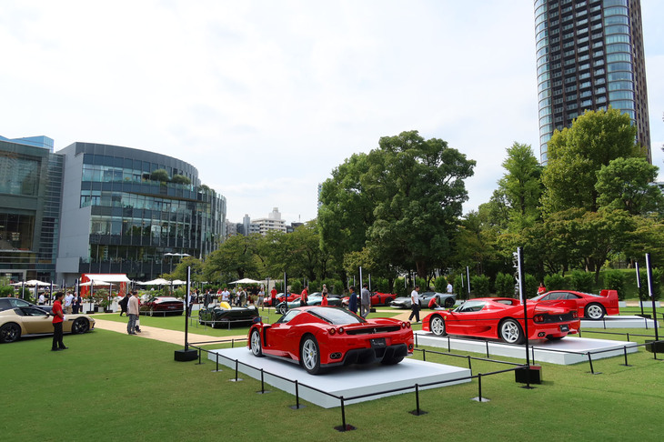 「Ferrari Festival Tokyo 2026」の会場の様子。