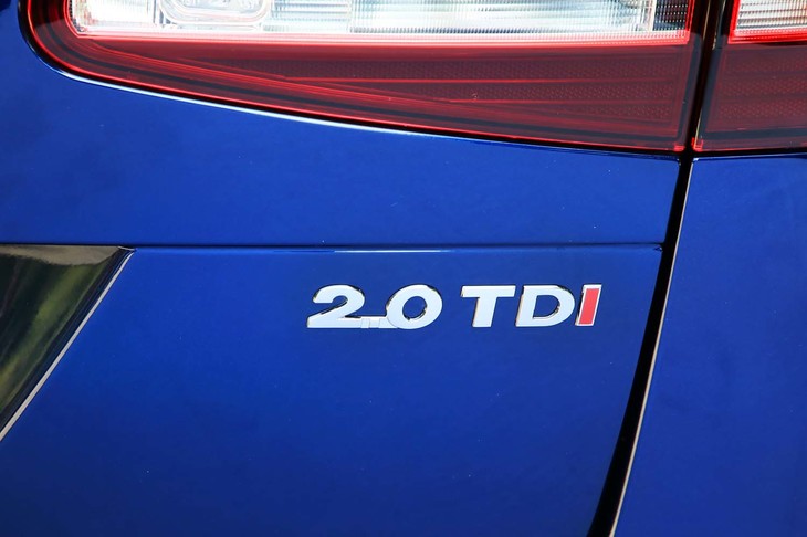 フォルクスワーゲンの「TDI」エンジンは、最新の排ガス浄化システムの採用により、日本のポスト新長期規制にも適合している。