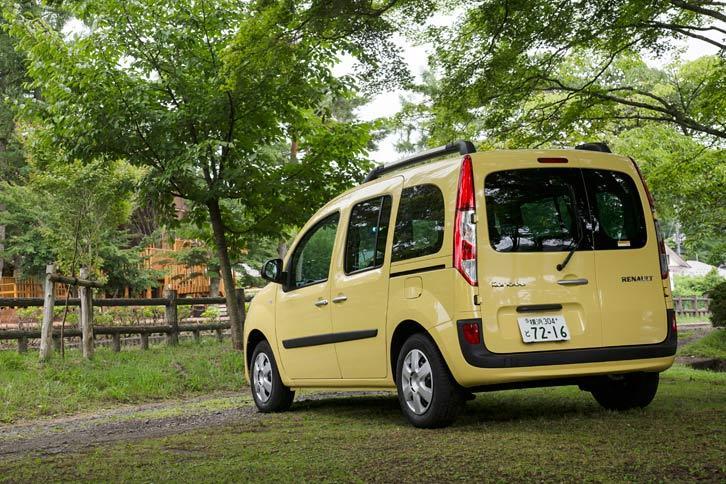 フランスのモーブージュ工場で生産される「カングー」。欧州では主に商用車として活躍している。