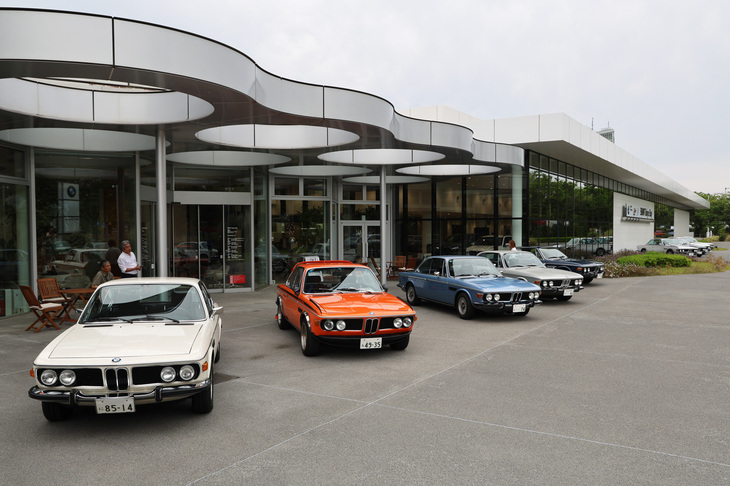 2025年5月某日、BMW GROUP Tokyo Bayで開かれた「BMW E9 Registry Meeting」の光景。
