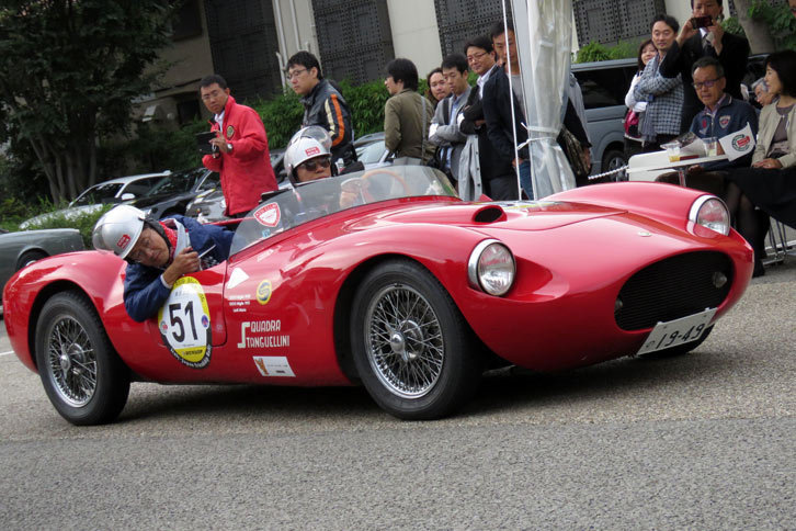 1949年式「スタンゲリーニ1100スポルト ビアルベーロ」。