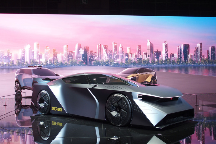 日産のEVコンセプトモデル「ハイパーフォース」。