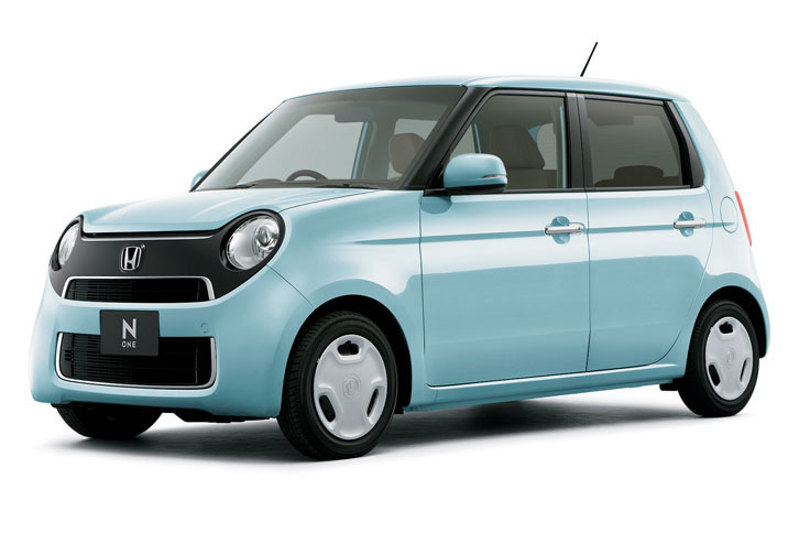 「ホンダN-ONEスタンダードL」。ボディーカラーは「サーフブルー」。