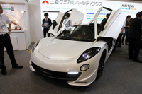 「人とくるまのテクノロジー展2013」の会場から