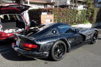 久々の実家にて、洗車される「バイパー」の図。こんなにちゃんと洗車をしたのは、今回が初めてかもしれない。