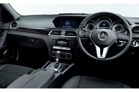 「C180 アバンギャルド」のインパネまわり。