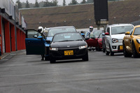 ツインリンクもてぎのピットに10台のノミネート車が勢ぞろい。（写真＝北畠主税）