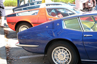 「ギブリ」と「ボーラ」はともにジウジアーロ・デザイン。リアクォーターのラインに共通性を発見することができます。