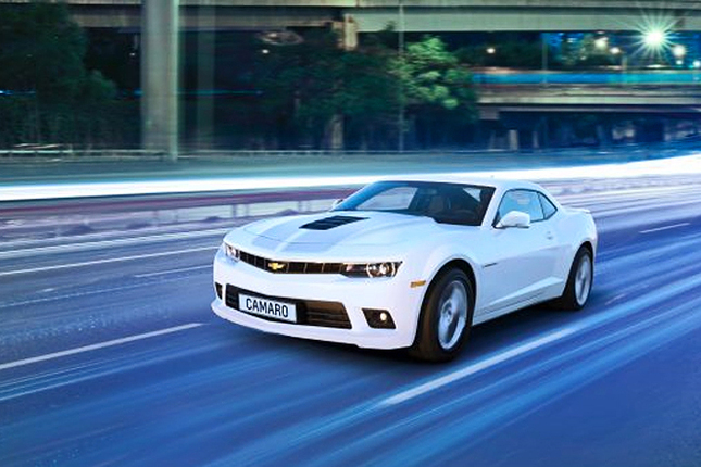 「シボレー・カマロ スポーティブルー」