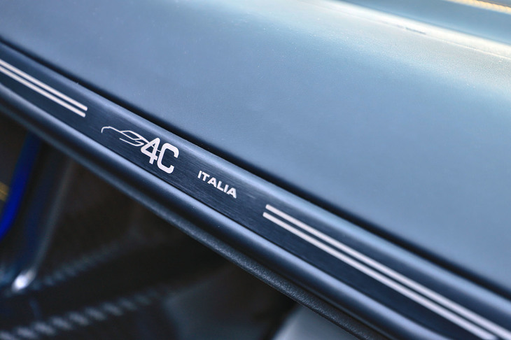 2018年11月に日本に導入された「4Cスパイダー イタリア」。日本での販売台数は15台で、すでに完売している。