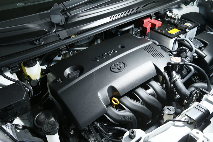 1.5リッター直4エンジンは、最高出力109ps、最大トルク136Nmを発生する。