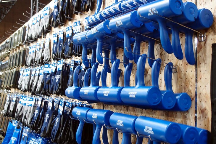 GORDON MILLERブースの様子。