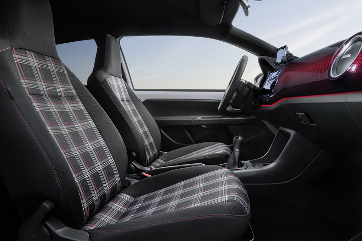 フォルクスワーゲンup! GTIコンセプトカー（インテリア）