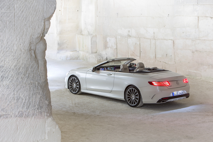 コート・ダジュールでは、「Sクラス カブリオレ」のほか、「SLKクラス」改め「SLC」にも試乗した。（photo：Mercedes-Benz）