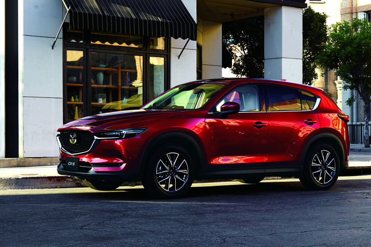 「マツダCX-5」のエクステリア。