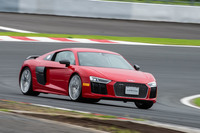 第523回：（主に）助手席で考えたミドシップカー最速理論！アウディの「RS」モデルに富士スピードウェイでイッキ乗り