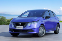 2023年11月に発表された「ノート」のマイナーチェンジモデル。