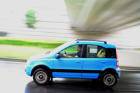 K氏が職人から譲り受けた2代目「フィアット・パンダ」。