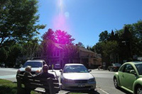 ストックブリッジの町。