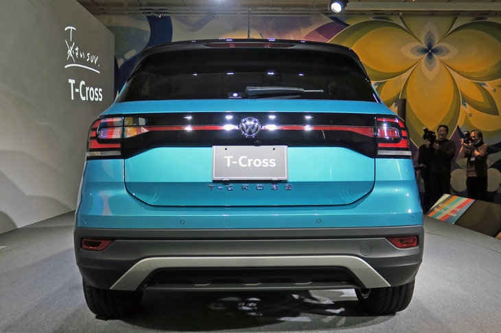 フォルクスワーゲンTクロスTSI 1stプラス（リアビュー）