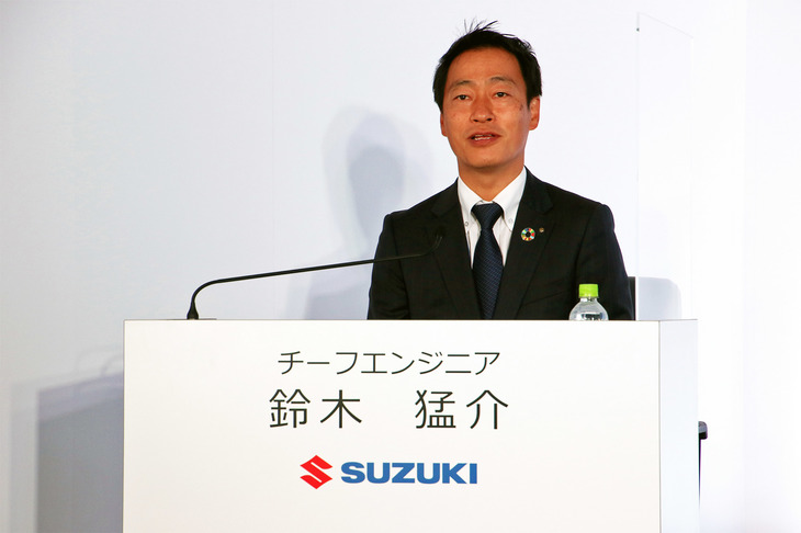 新型「アルト」の開発を主導したチーフエンジニアの鈴木猛介氏。