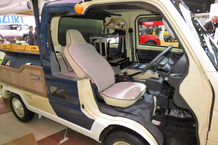 スズキ・キャリイ軽トラいちコンセプト（エクステリアとインテリア）