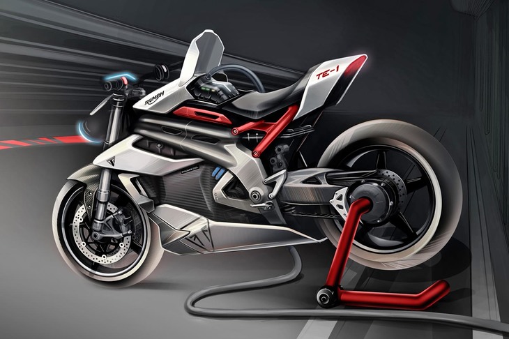 給電は、既存のエンジン車の燃料タンクにあたる部分から行うことが想定されている。