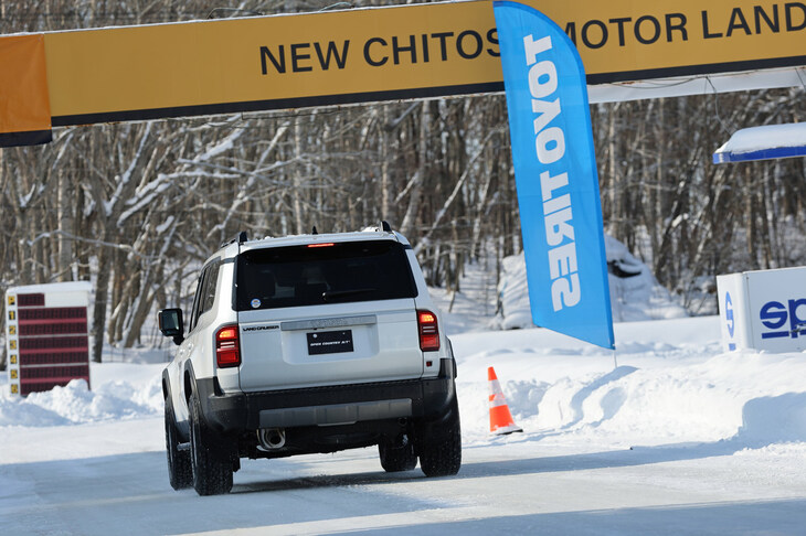 アイスコースでも意外な実力を示した「オープンカントリーA/T III」。年に数回しか雪の降らない非降雪地域のSUVユーザーには、有力な選択肢となるだろう。