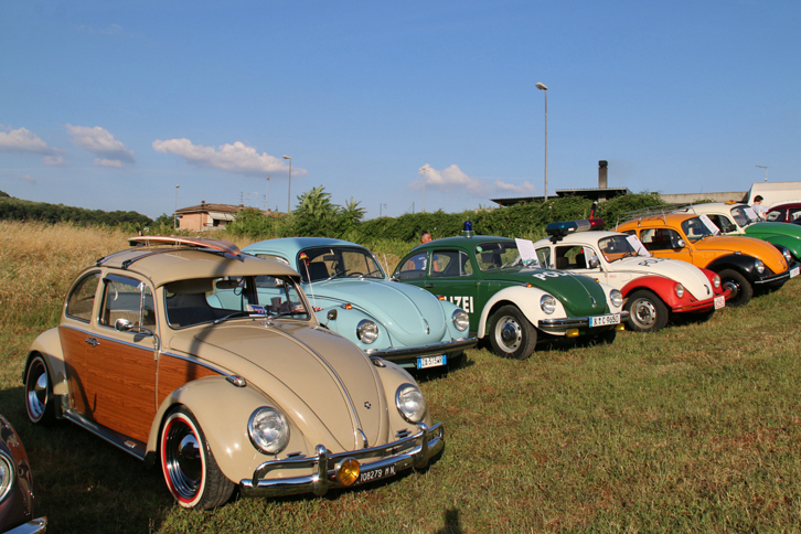 第31回「インターナショナル・フォルクスワーゲン・ミーティング」の会場で。2016年7月9日撮影。