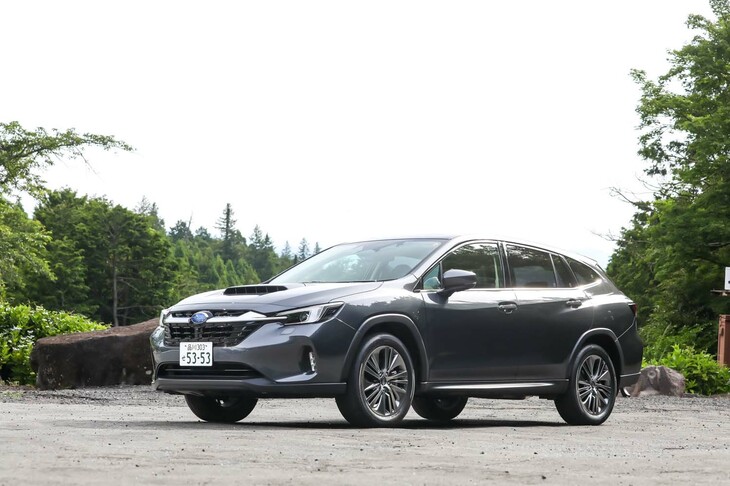 【スバル・レヴォーグ レイバック リミテッドEXのスペック】
	ボディーサイズ：全長×全幅×全高＝4770×1820×1570mm／ホイールベース：2670mm／車重：1610kg／駆動方式：4WD／エンジン：1.8リッター水平対向4 DOHC 16バルブ ターボ／トランスミッション：CVT／最高出力：177PS（130kW）/5200-5600rpm／最大トルク：300N・m（30.6kgf・m）/1600-3600rpm／タイヤ：（前）225/55R18 98V M＋S／（後）225/55R18 98V M＋S（ファルケン・ジークスZE001A A/S）／燃費：13.6km/リッター（WLTCモード）／価格：399万3000円
	
	【取材時の燃費データ】
	テスト距離：220.9km（市街地1：高速道路7：山岳路2）／使用燃料：24.1リッター（レギュラーガソリン）／参考燃費：9.2km/リッター（車載燃費計計測値）／9.4km/リッター（車載燃費計計測値）