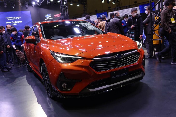 スバル・インプレッサ プロトタイプ STIパーツ装着車