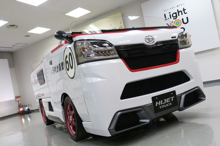 ダイハツ・ハイゼット ジャンボ スポルツァVer.（フロントマスク）