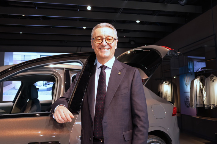 ジョルジェッティのジョヴァンニ・デル・ヴェッキオCEO。フィレンツェの少量生産スポーツカーブランド「エルミーニ」の会長も兼ねている。