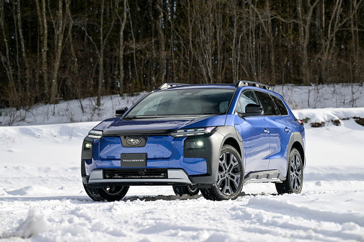「ソルテラ」に続くスバルのBEV第2弾として登場した「トレイルシーカー」。ソルテラとは異なり、スバルの矢島工場で生産される。