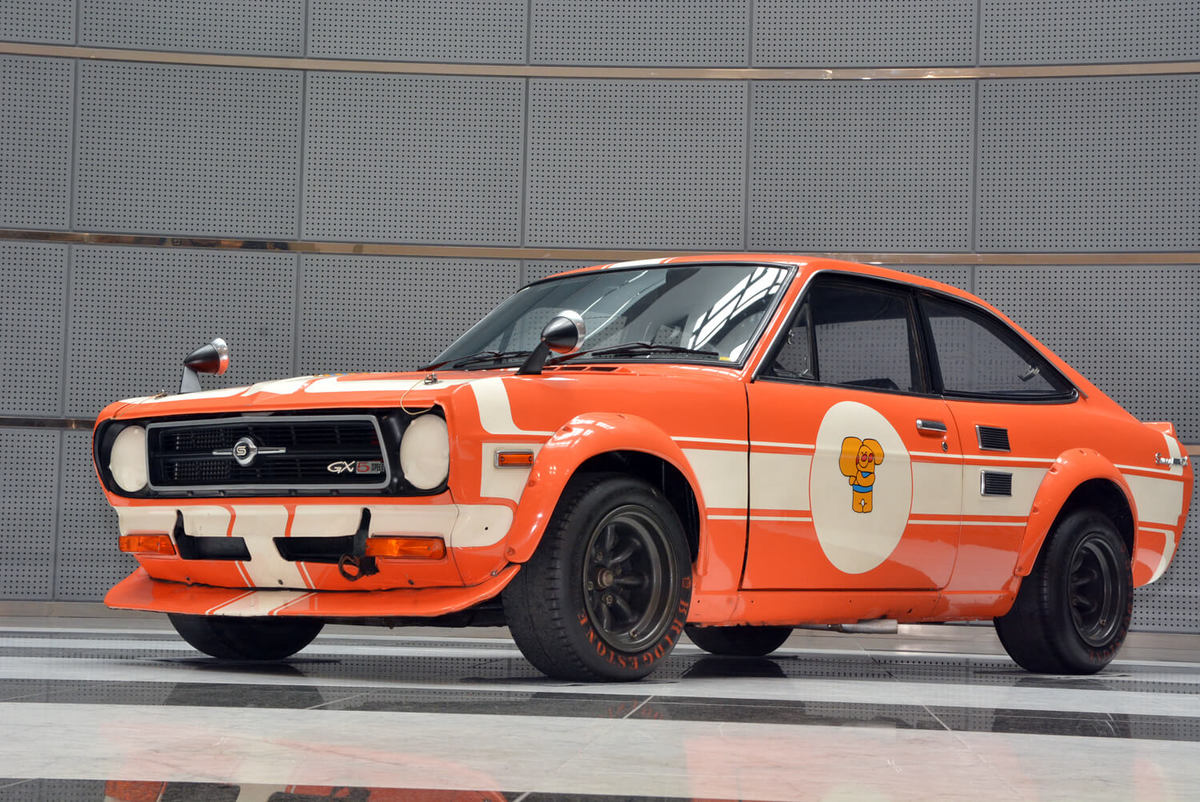 1972年式日産サニー1200クーペGX-5 特殊ツーリングカー（TS）仕様 内装
