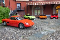 「ランボルギーニ・ミウラ」がエントリーしたのは、戦後の欧州製グランドツーリングカーによる「クラスE」。7台の車両がエントリーしていた。