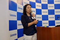日本ミシュラン トラックバスタイヤ事業部 マーケティング部の石井ミオ氏。